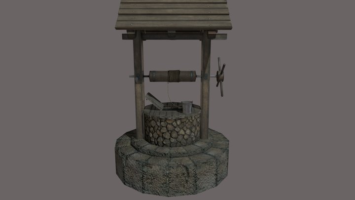 Old Well 3D Model