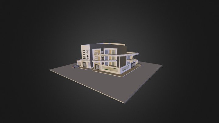 VILLA PRIVATE 3D Model