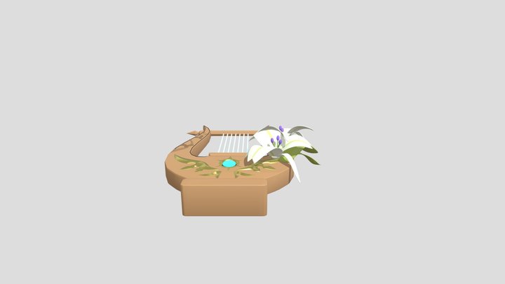 Lyre Venti 3D Model