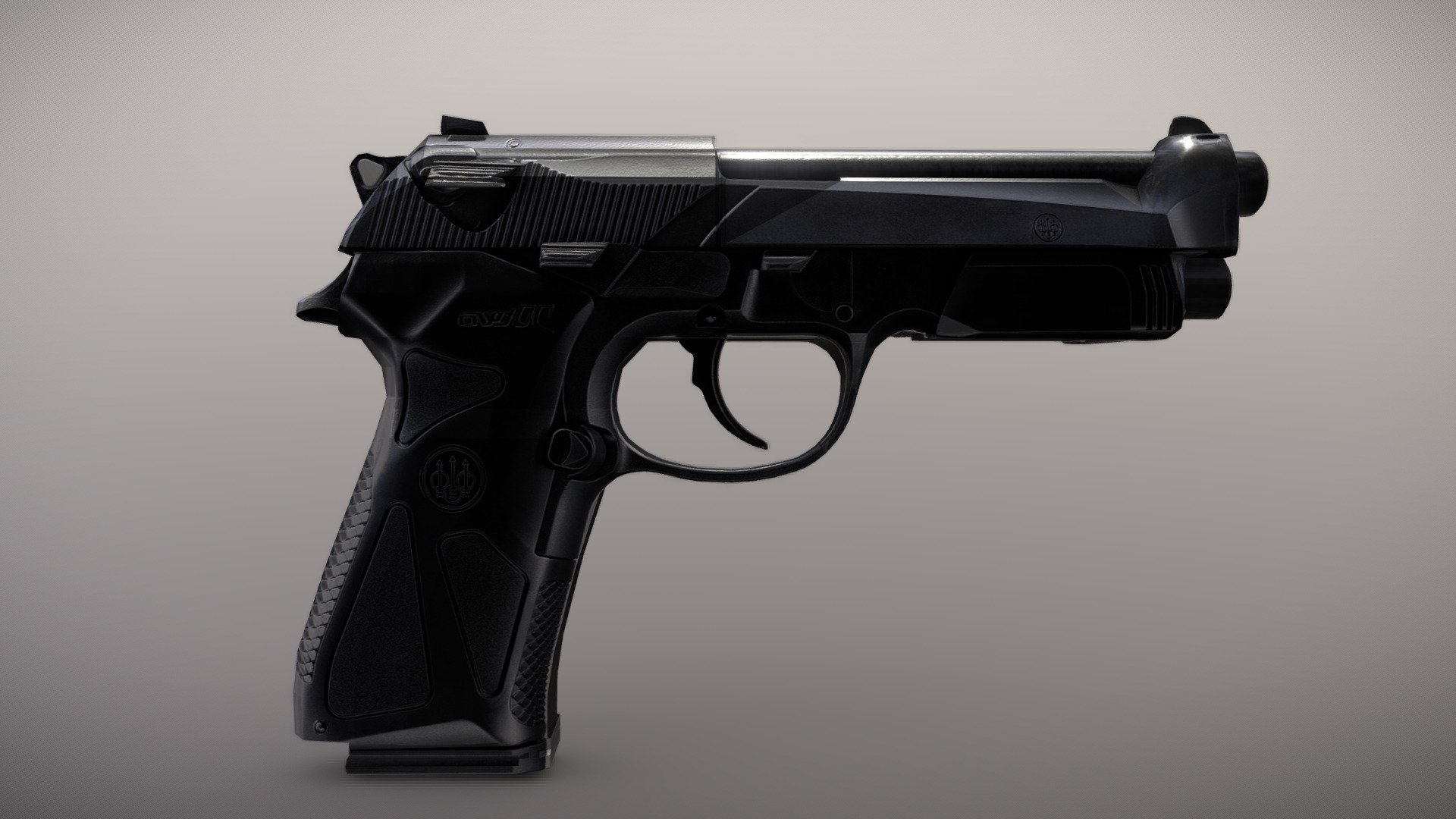 Handgun - Buy Royalty Free 3D model by 3Dee (@mellydeeis) [c821ae7 ...