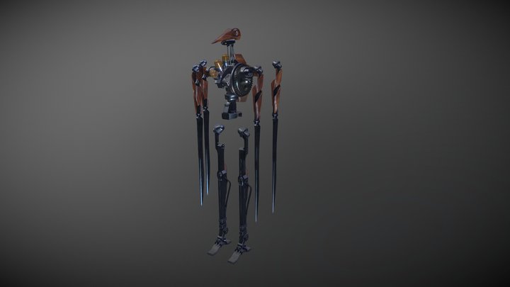 Dishonored 2 ClockWorkSoldier - Final Erik Hack 3D Model