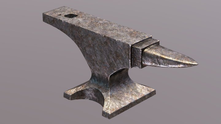 Realistic Anvil Model 3D Model