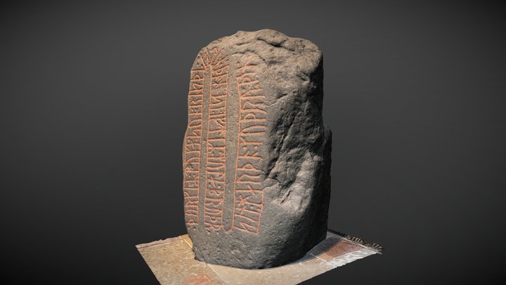 The Asferg Runestone 3D Model