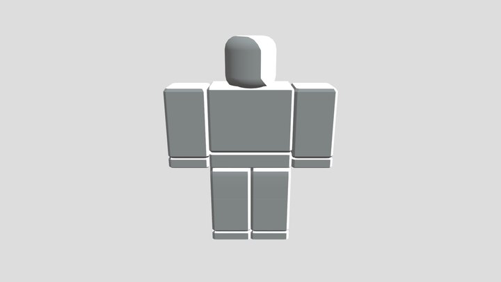 r15 character (no rig) 3D Model