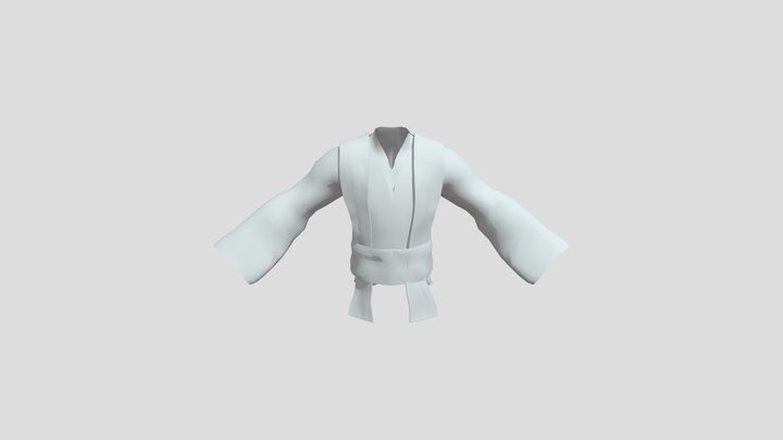 Jedi Costume 3D Model