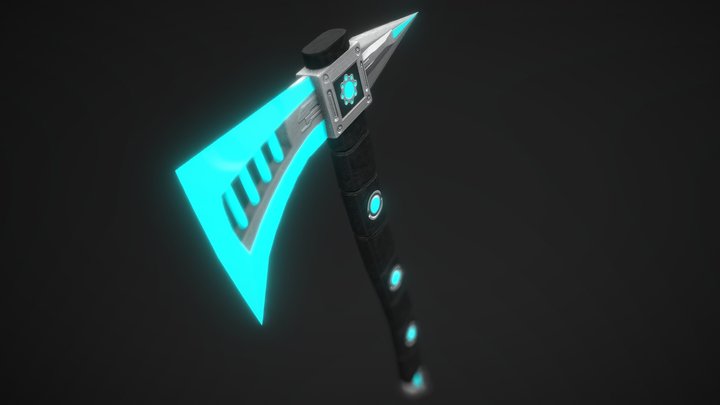 Si Fi Axe 3D Model