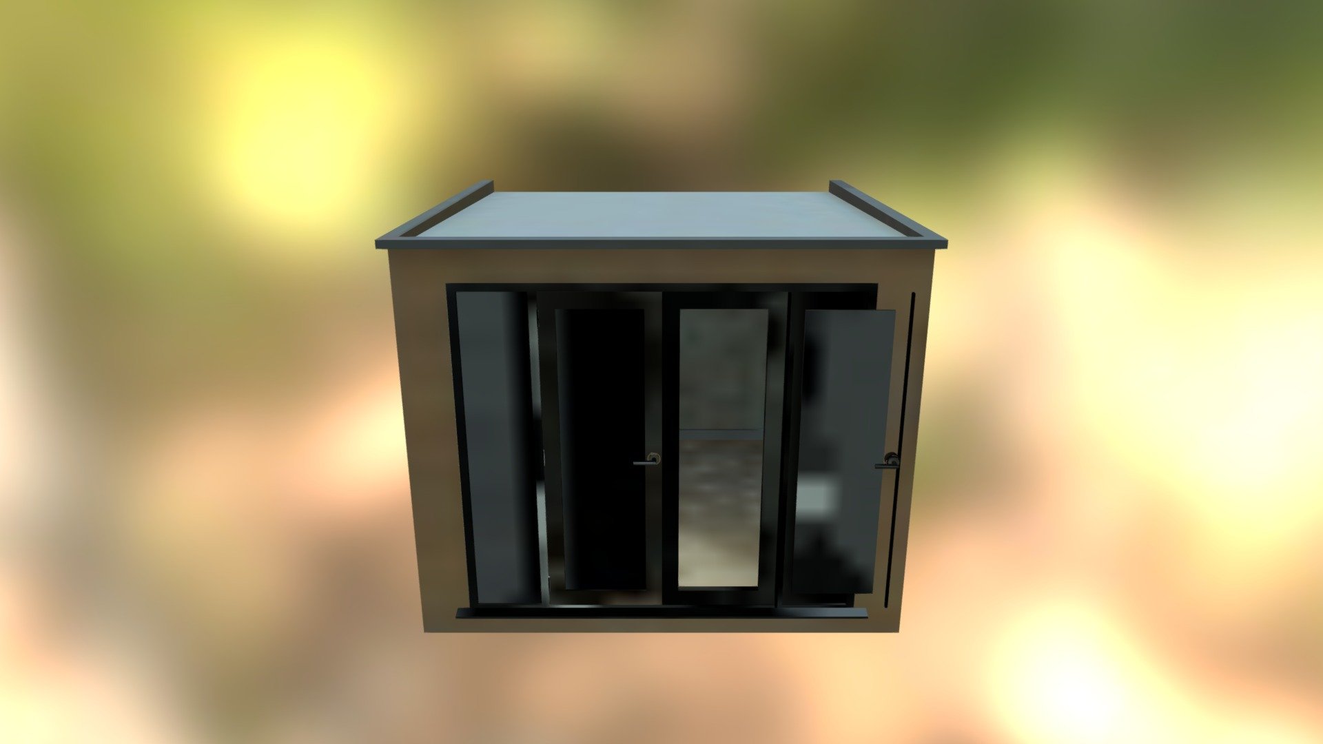 TGRG_7 HD 3m x 3m cube with French Doors