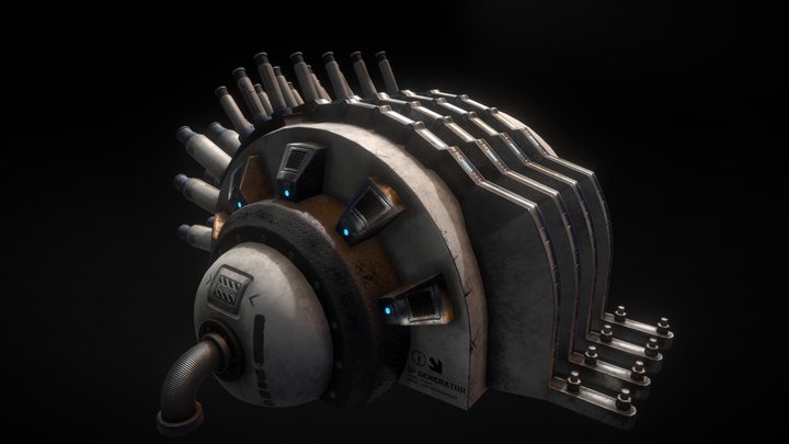 O² Generator 3D Model