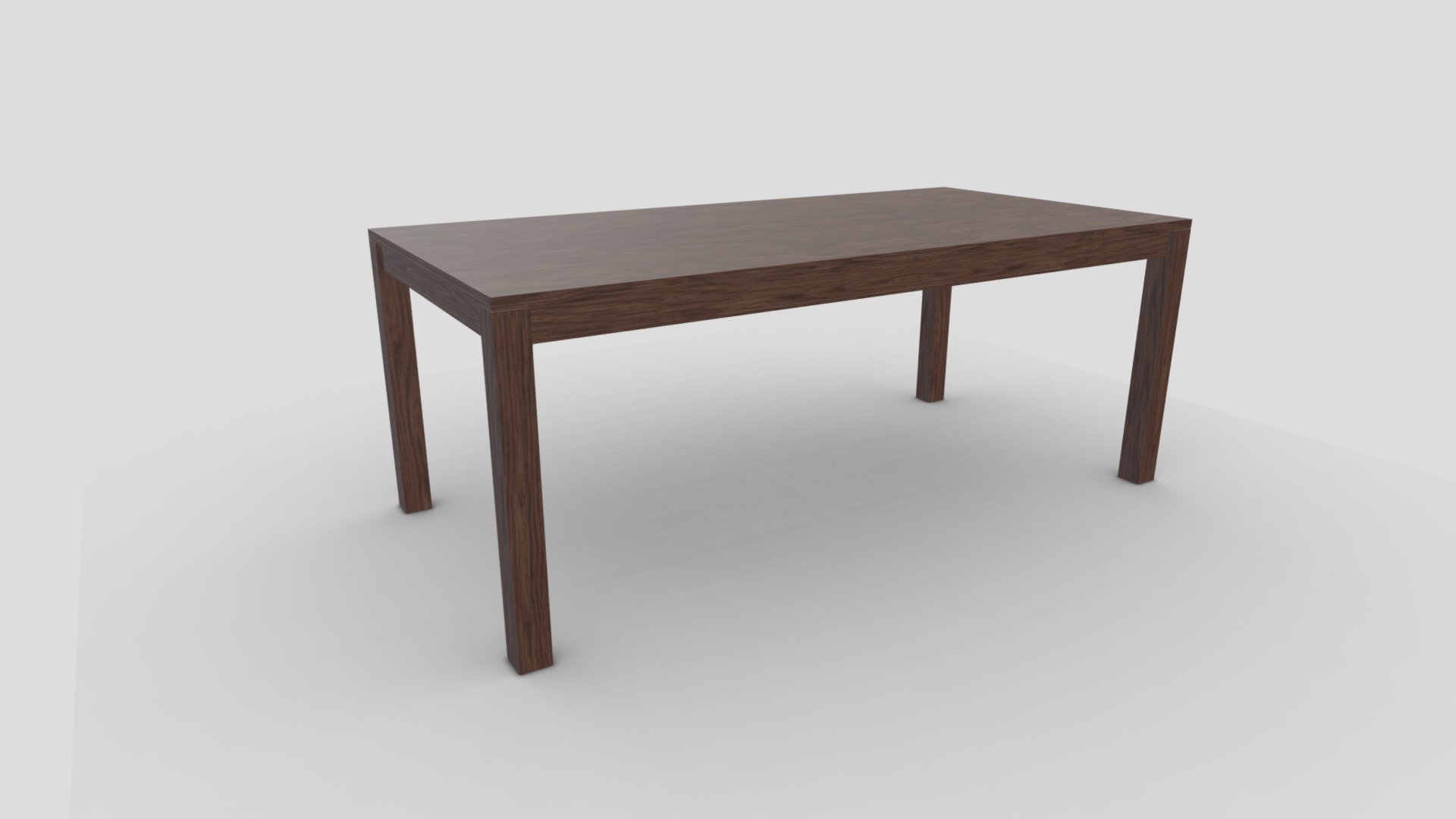 3D model Table 27 - This is a 3D model of the Table 27. The 3D model is about a wooden table with legs.