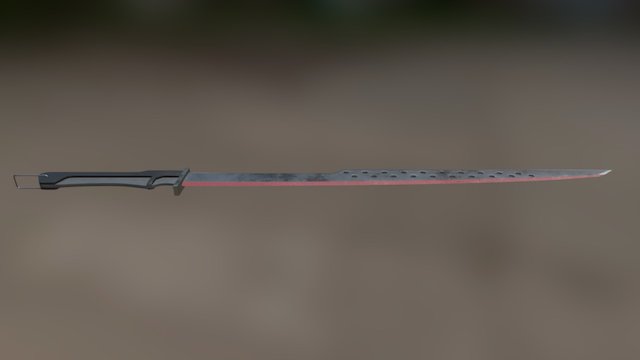 Tenryuu's Sword 3D Model