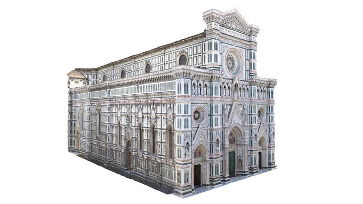 S.Maria del Fiore - Florence Cathedral 3D Model