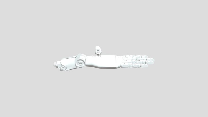 Robotic Hand 3D Model