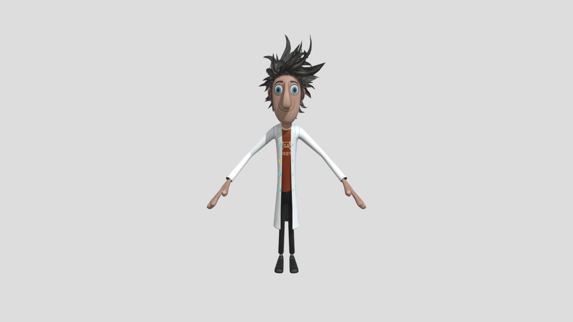Flint Lockwood - Download Free 3D model by chicosantossaraiva [c827792 ...