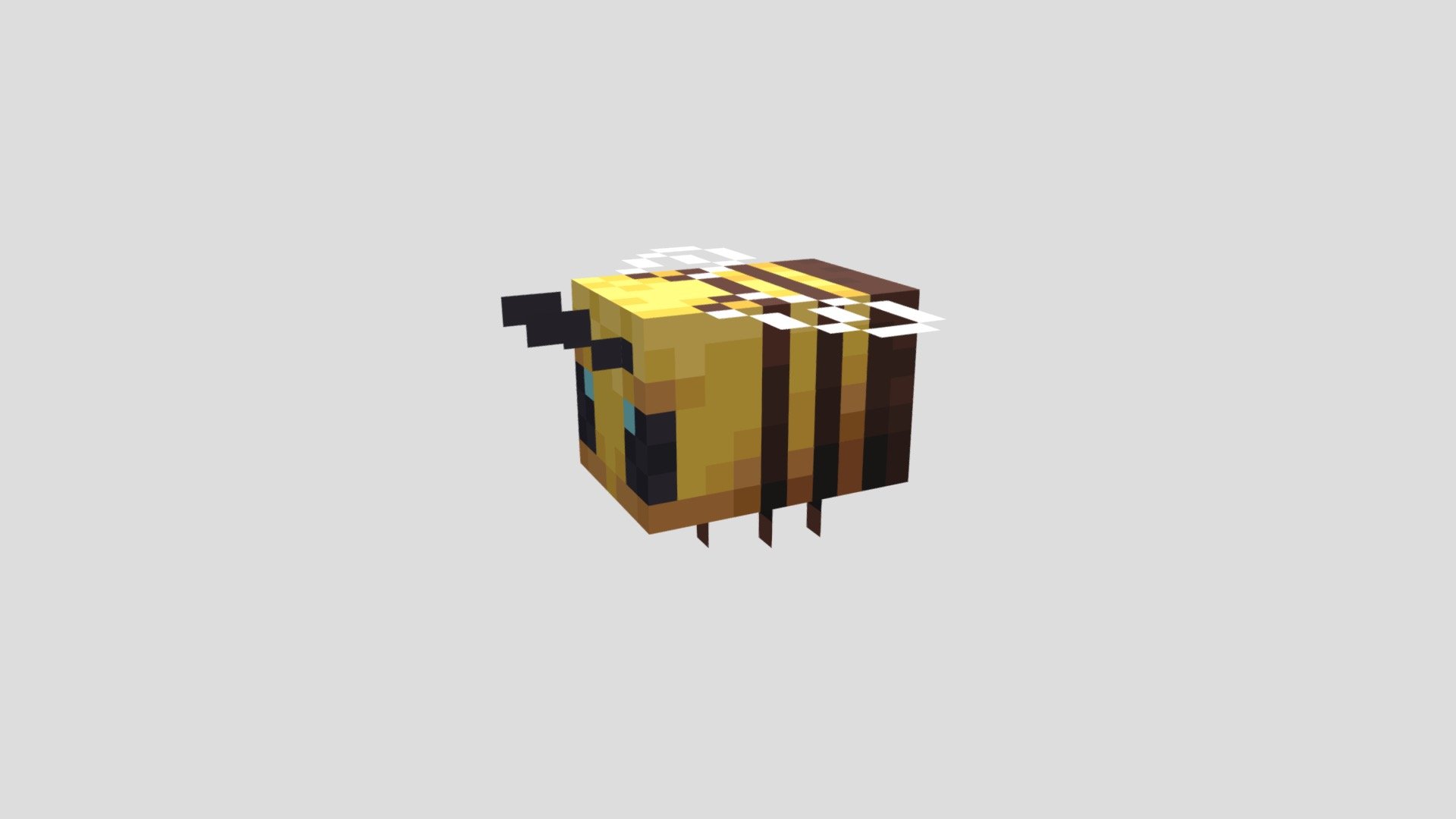 Minecraft bee - 3D model by bastidasjuanantonio12 [c827922] - Sketchfab