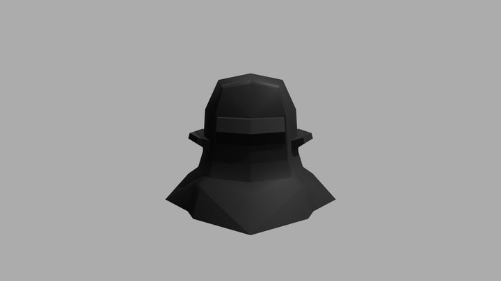 Snapchat Ghost Among Us Crewmate 3D Model