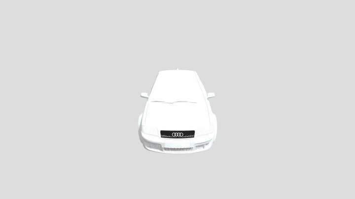 2001 Audi Rs6 C5 3D Model