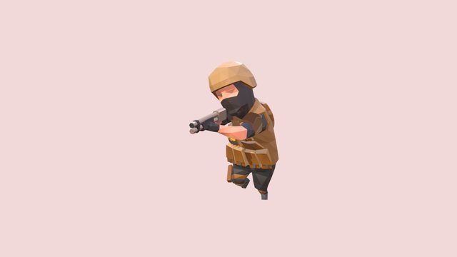 Swat 3D Model