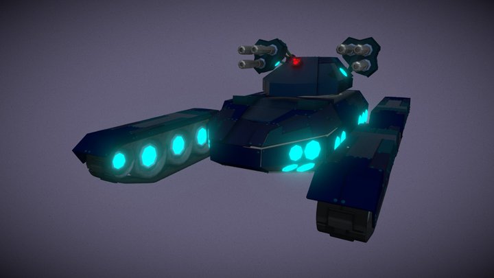 TankRobot 3D Model
