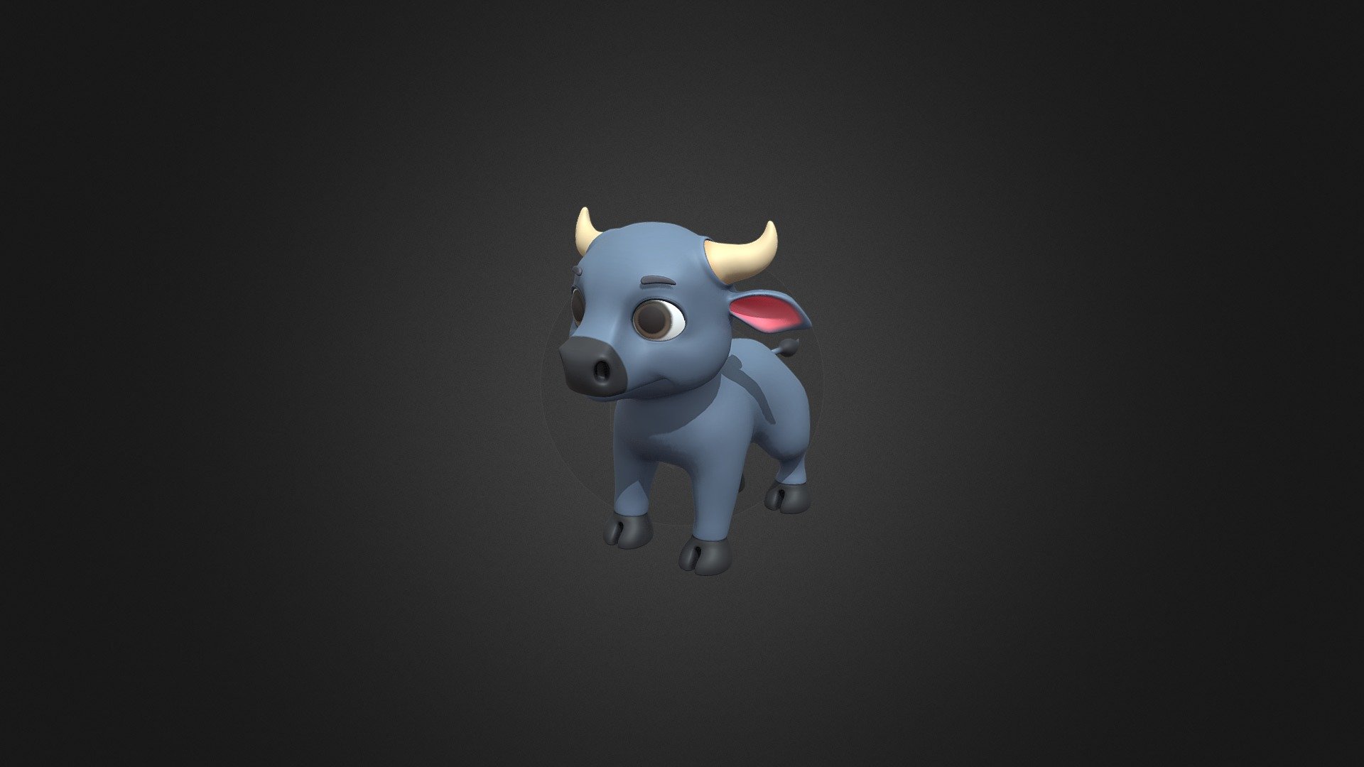 Asset - Cartoons - Animal Buffalo Rigged - Buy Royalty Free 3D model by ...