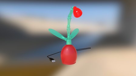 Dragon Fly Lamp 3D Model
