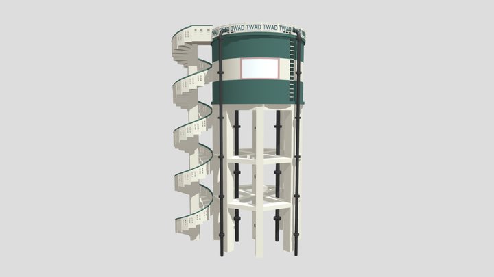 Chennai Water Tank 3D Model
