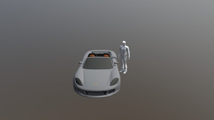 Car Entry 3D Model