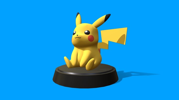 Pikachu 3D Model