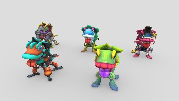 Carnivorous Skin 3D Model