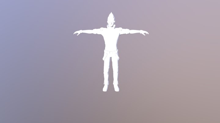 Boxing Fighter Animation Preview 3D Model