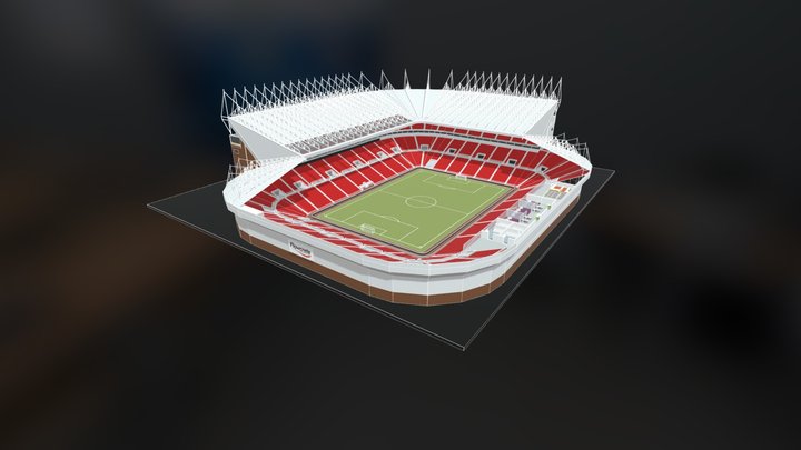 [SA] Interactive 3D Model - Stadia & Arenas 3D Model