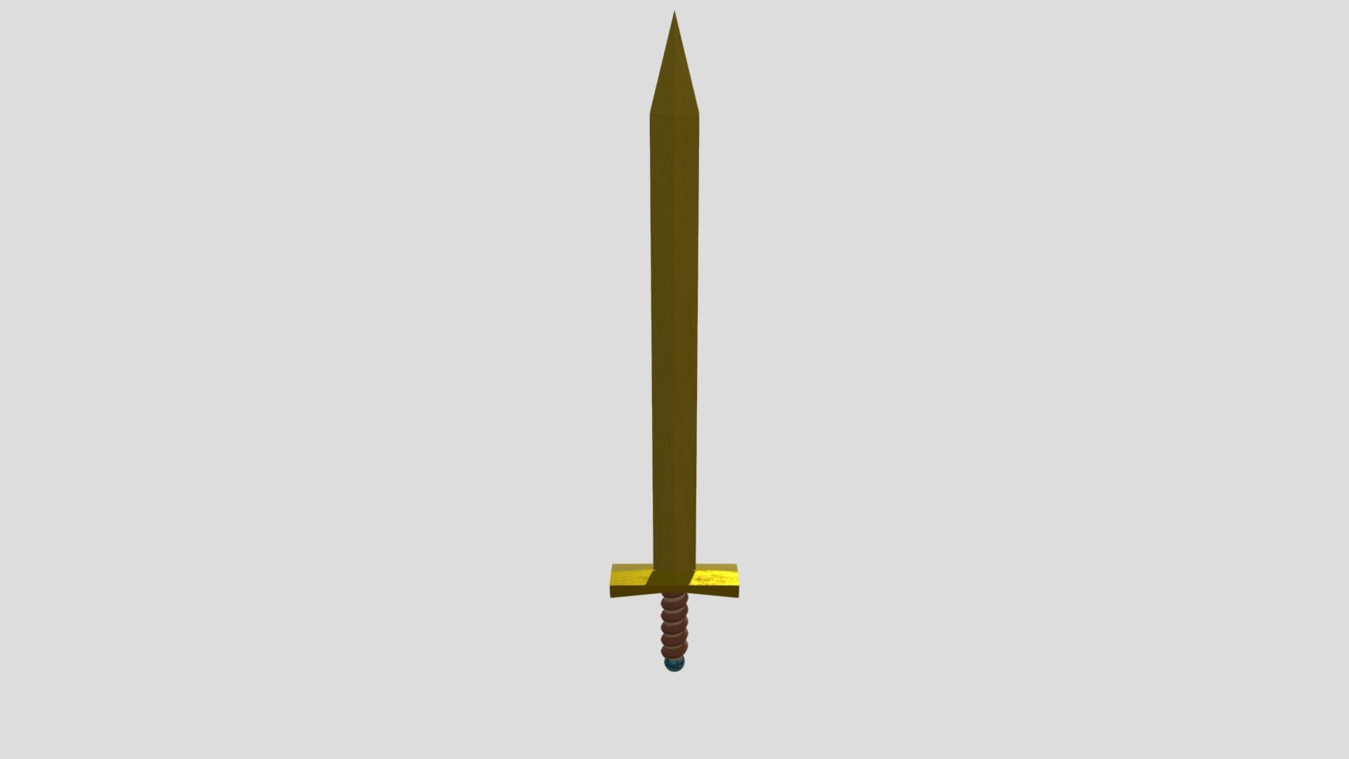 Golden Blade 3D model by TCrawford07 [c82da76] Sketchfab