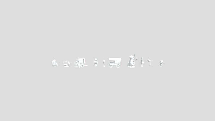 Blocking Gladkova Standart 3D Model