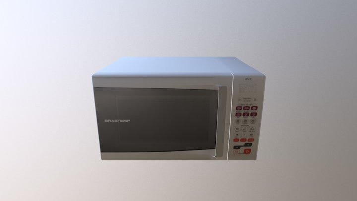 Microwave study 3D Model