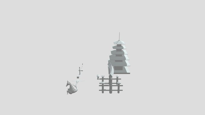 Blocking 3D Model
