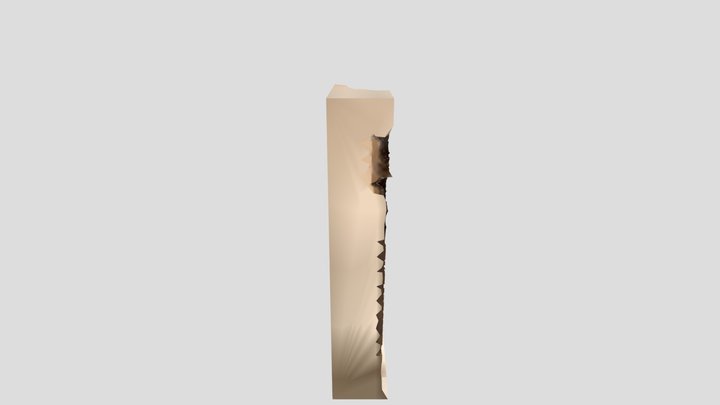 Antique Tibetan Painting Scan 3D Model