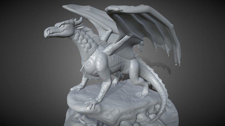 Reef the Seawing | Wings of Fire 3D Model