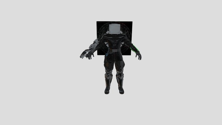 Computerman_2_0 3D Model
