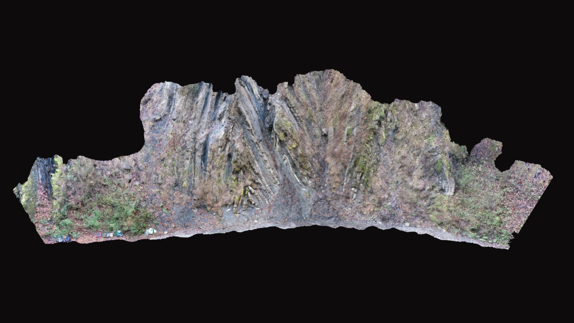 Chevron folds (Germany)