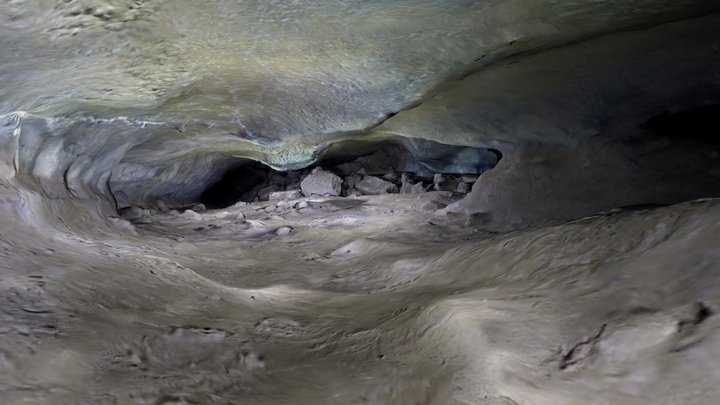 Porth Yr Ogof - High Level Tube 3D Model