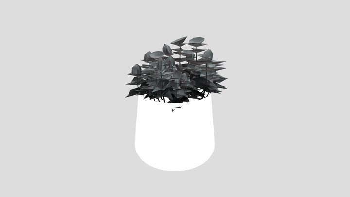 Plant Redpod Flower Potted – Gratis 3D-model STL