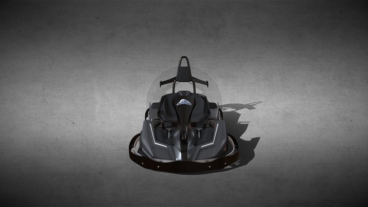 Kart - Low Poly 3D Model