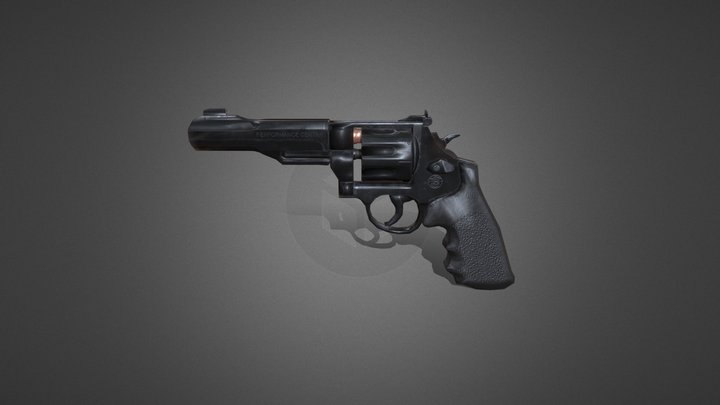 TRR8 Revolver 3D Model