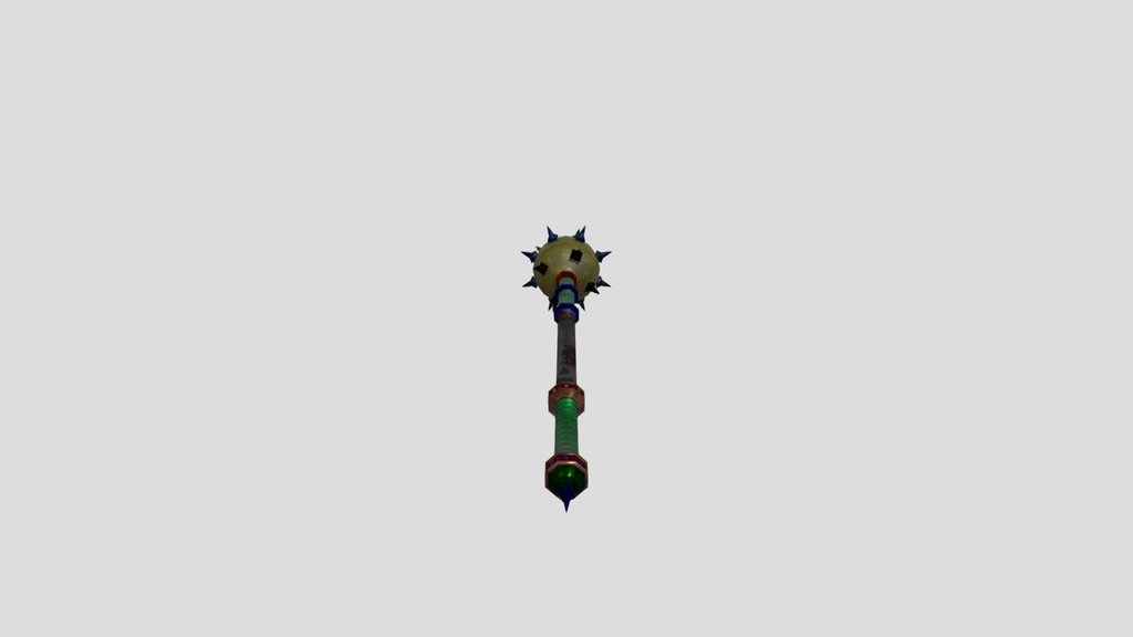 Morning Star Melee Mace Weapon