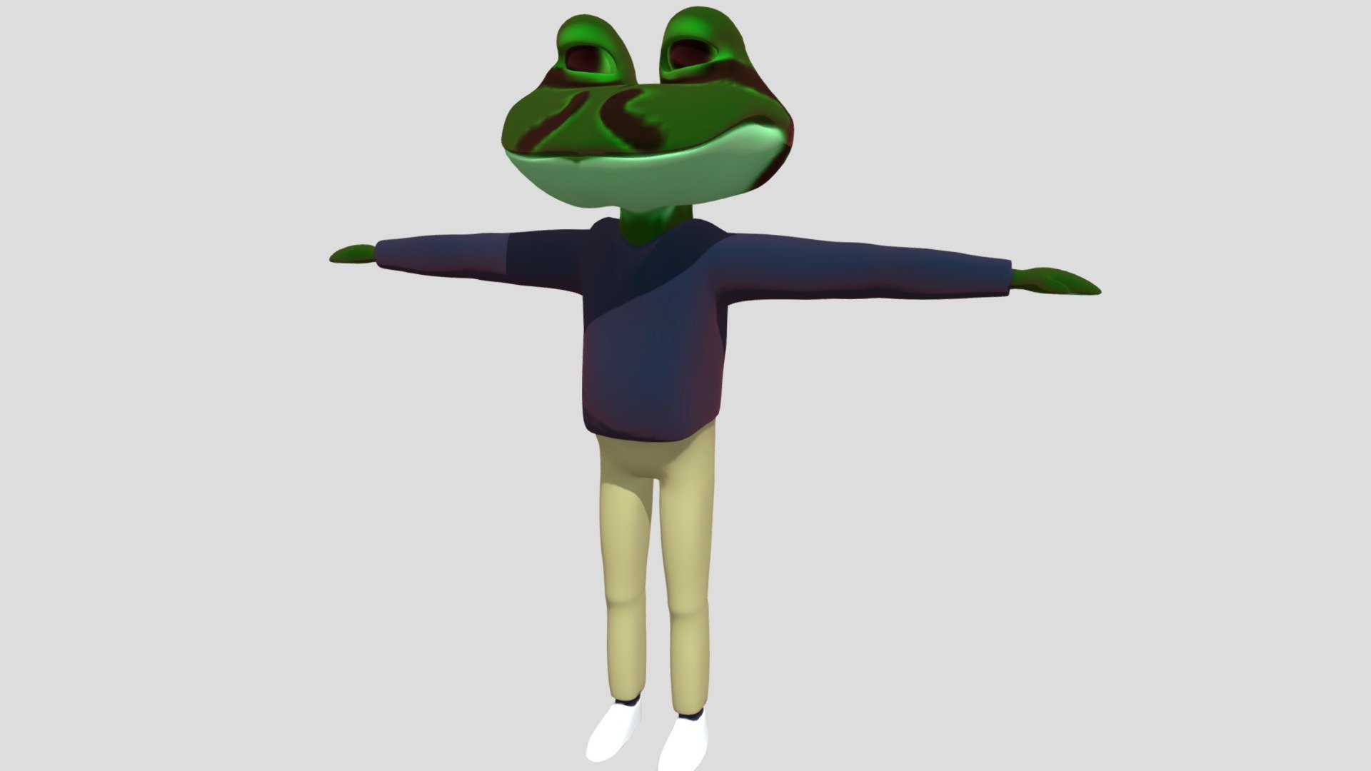 Mr BullyFrog - Character Rig - 3D model by LAUSD-JonathanWebb ...