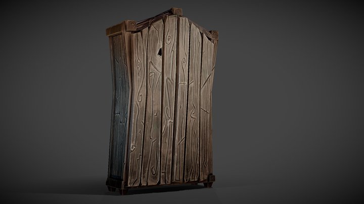 Stylized closet 3D Model
