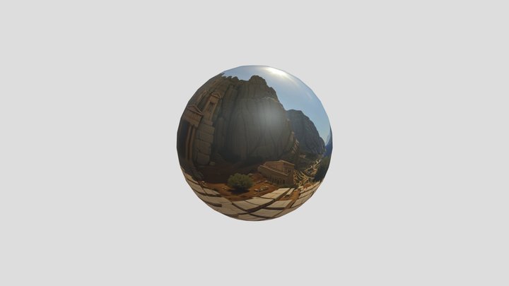 Thermopylae Passage Skybox 3D Model