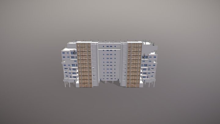 POBLA BLOQUE 1 3D Model