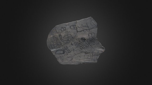 Grabados Rupestres El Julán 3D Model