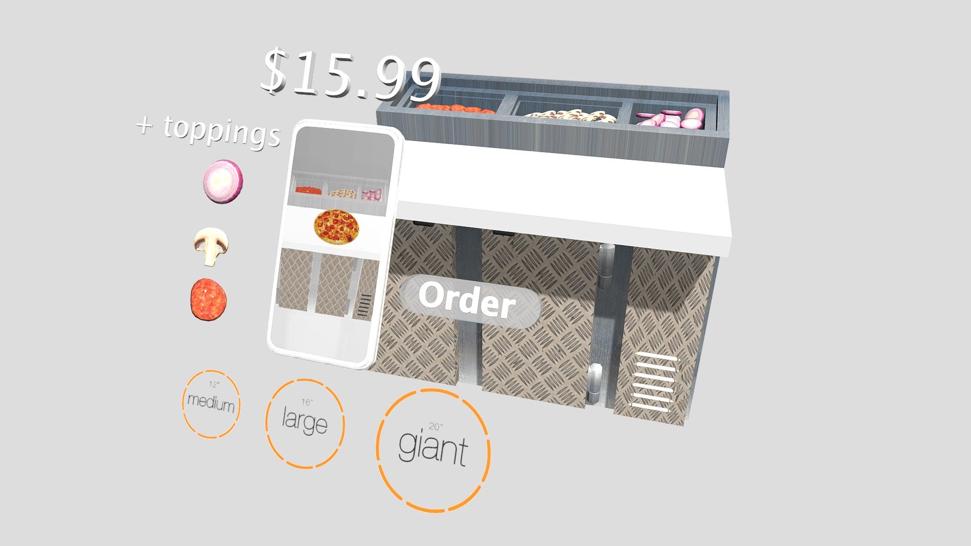 Domino Pizza Virtual Application