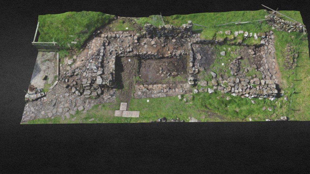 Innar í Búð, Koltur, Faroe Islands — Sketchfab embed 3D viewer